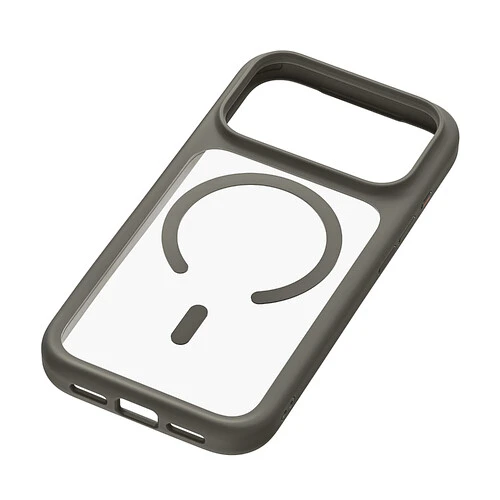 Чехол защитный uBear Shade Case для iPhone 18 Pro, MagSafe совместимый, усиленный, силк-тач, серый