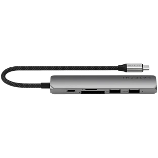 Адаптер Satechi 6-in-1 USB-C Slim Multiport Adapter, Space Grey