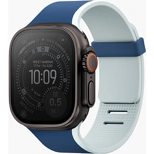 Uniq для Apple Watch 49/46/45/44 mm ремешок Revix IV reversible Magnetic Marine Blue/Pale Aqua