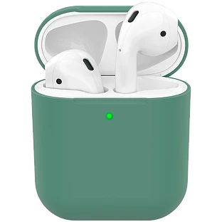 Чехол DEPPA Ultra Slim  Тёмно-зелёный для AirPods (Gen1/2)