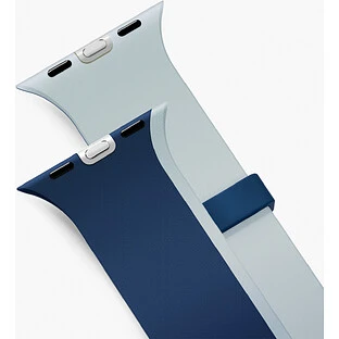 Uniq для Apple Watch 49/46/45/44 mm ремешок Revix IV reversible Magnetic Marine Blue/Pale Aqua