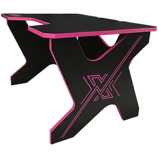 GENERIC COMFORT Gaming table Gamer Mini Seven/DS/NB, Чёрный/Розовый