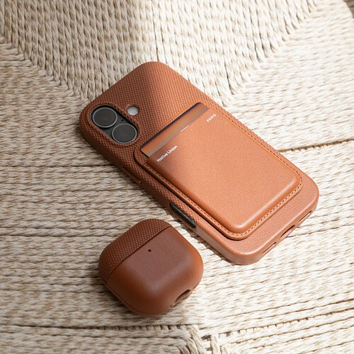 (RE)CLASSIC CASE, чехол защитный NATIVE UNION для AirPods 4, цвет: коричневый