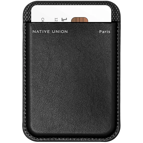 (RE)CLASSIC CARD WALLET чехол для пластиковых карт NATIVE UNION, цвет: черный (RE)CLASSIC CARD WALLET чехол для пластиковых карт NATIVE UNION, цвет: черный