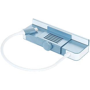 Хаб Satechi USB-C Clamp Hub for 24″ iMac, Blue Хаб Satechi USB-C Clamp Hub for 24″ iMac, Blue