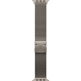 Apple Watch Ultra 4, GPS + Cellular, 49mm, Natural Titanium Case with Natural Titanium Milanese Loop - S