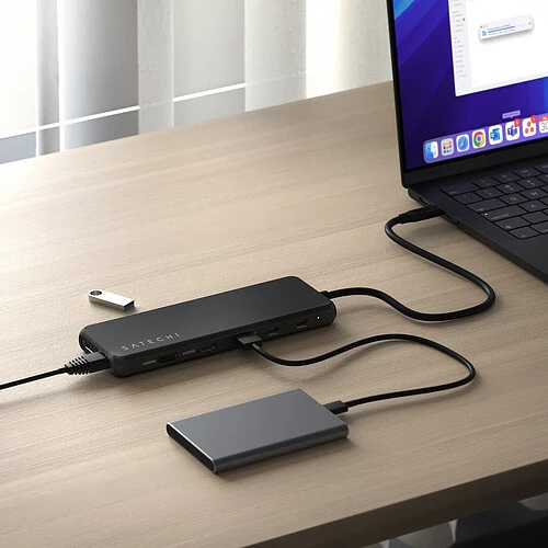 Адаптер Satechi 13-in-1 USB-C Triple Display Multiport Adapter