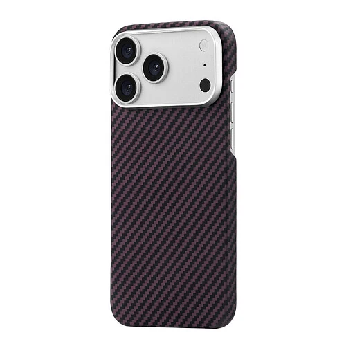 Чехол защитный uBear Supreme Case для iPhone 18 Pro Max, ультратонкий, материал Кевлар, MagSafe совместимый, бургунди