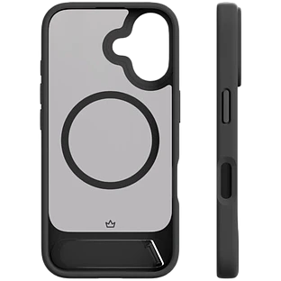 Чехол защитный VLP Reels Case с MagSafe для iPhone 16, черный Чехол защитный VLP Reels Case с MagSafe для iPhone 16, черный