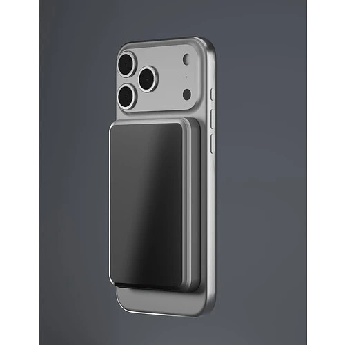 Аккумулятор внешний VLP LITE Power Snap 5000 mAh, 3A, MagSafe, USB-C, черный