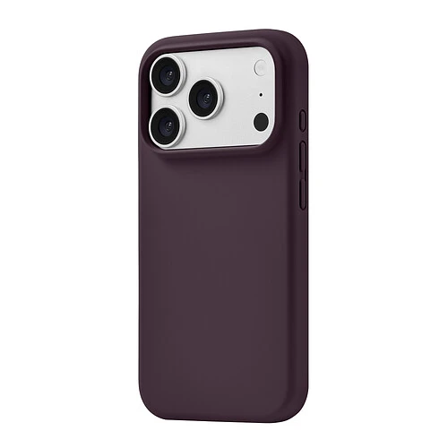Чехол защитный uBear Touch Mag Case для iPhone 18 Pro, MagSafe совместимый, силикон, софт-тач, бургунди
