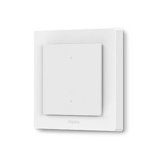 Выключатель Aqara Light Switch H2 (2 кнопки, 1 канал), модель WS-K07D