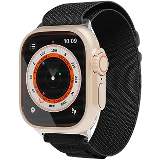 Ремешок нейлоновый Extreme Band "vlp" для Apple Watch 42/44/45/49mm, черный Ремешок нейлоновый Extreme Band "vlp" для Apple Watch 42/44/45/49mm, черный