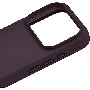 Чехол защитный uBear Touch Mag Case для iPhone 18 Pro, MagSafe совместимый, силикон, софт-тач, бургунди