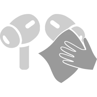 Удаление загрязнений AirPods
