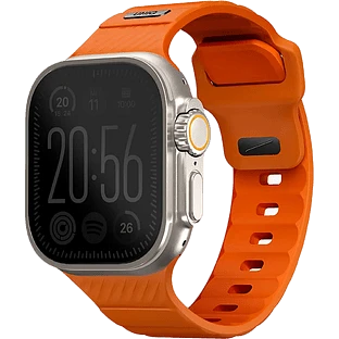 Ремешок Uniq для Apple Watch 49/46/45/44 mm STRIDE FKM Rubber Volt Orange