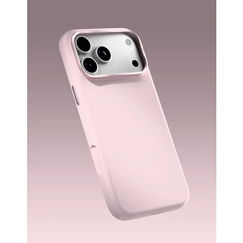 Чехол защитный VLP Aster Pro Case с MagSafe для iPhone 18 Pro Max, розовый