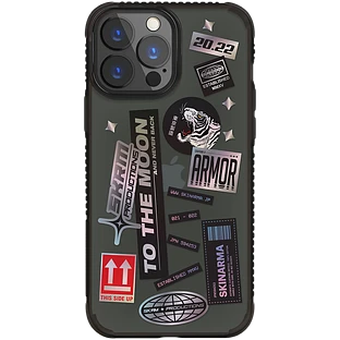 Чехол Skinarma Takusan Apple iPhone 13 Pro черный блистер Чехол Skinarma Takusan Apple iPhone 13 Pro черный блистер