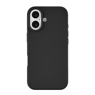 Чехол защитный uBear Touch Mag Case для iPhone 17, MagSafe совместимый, силикон, софт-тач, черный