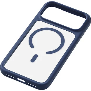 Чехол защитный uBear Shade Case для iPhone 17 Pro Max, MagSafe совместимый, усиленный, силк-тач, синий