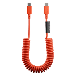 Кабель Native Union POP CABLE, кабель зарядный USB-C/USB-C, 60W, длина 1,2 м., цвет: ярко-красный