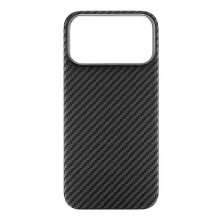 Чехол защитный uBear Supreme Case для iPhone 17 Pro Max, ультратонкий, материал Кевлар, MagSafe совместимый, черный