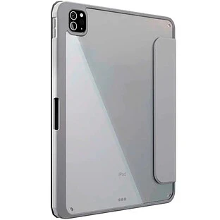 Чехол защитный "vlp" Split Folio для iPad Pro M4 (13''), серый