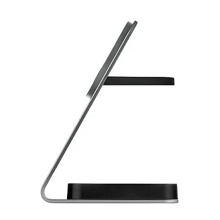 Беспроводное зарядное устройство uBear Level Ultra, 25Вт, с поддержкой MagSafe, Qi2, серебристый