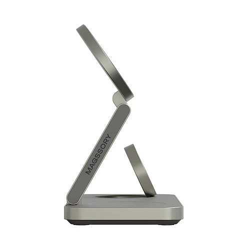 Беспроводное зарядное устройство Magssory Yoga 3 в 1, Qi2, Titan