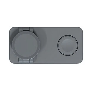 Беспроводное зарядное устройство Magssory Yoga 3 в 1, Qi2, Midnight