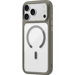 Чехол защитный uBear Shade Case для iPhone 18 Pro Max, MagSafe совместимый, усиленный, силк-тач, серый