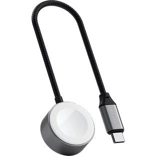 Кабель зарядный SATECHI USB-C Magnetic Fast-Charging Cable для Apple Watch. Цвет: серый космос