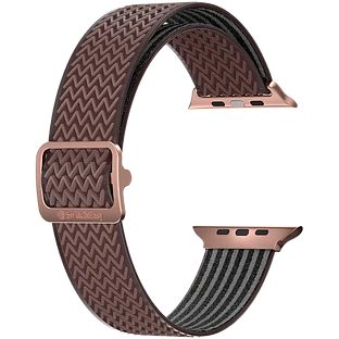 Ремешок SwitchEasy Wave для Apple Watch 7 45mm&1~6  SE 42/44mm. Материал: нейлон. Цвет: бронзовый