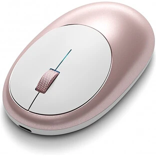 Беспроводная компьютерная мышь Satechi M1 Bluetooth Wireless Mouse. Цвет розовый