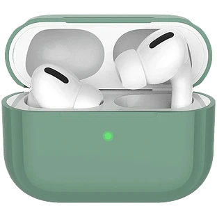 Чехол DEPPA Silicone case  Тёмно-зелёный для AirPods Pro