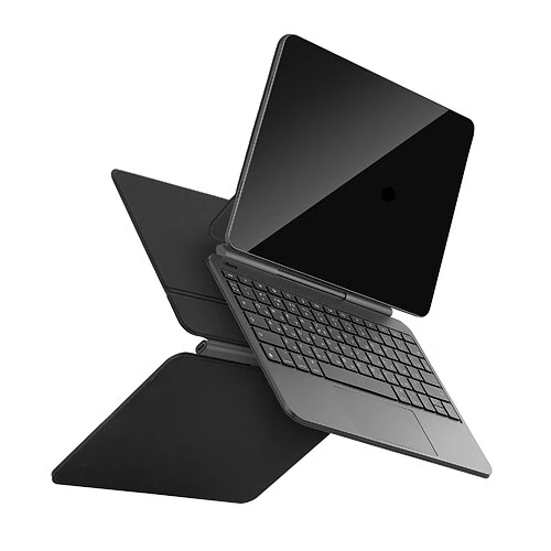 Чехол-клавиатура uBear FlexKey для iPad Pro 11" (M4 | M5), магнитная, soft-touch