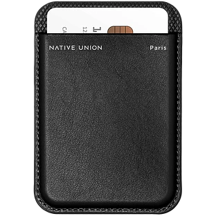 (RE)CLASSIC CARD WALLET чехол для пластиковых карт NATIVE UNION, цвет: черный (RE)CLASSIC CARD WALLET чехол для пластиковых карт NATIVE UNION, цвет: черный