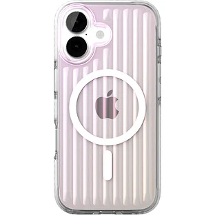 Чехол защитный VLP Pulse Case с MagSafe для iPhone 17, перламутровый