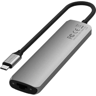 Адаптер Satechi 7-in-1 USB-C Slim Multiport Adapter with Ethernet, Space Gray