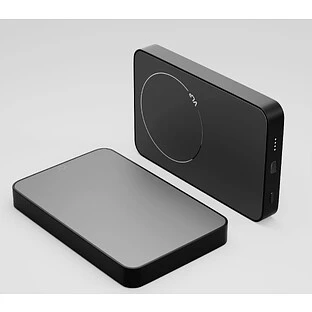 Аккумулятор внешний VLP Diamond Energy MagSafe, Qi2, 10000 mAh, USB-C, черный титан