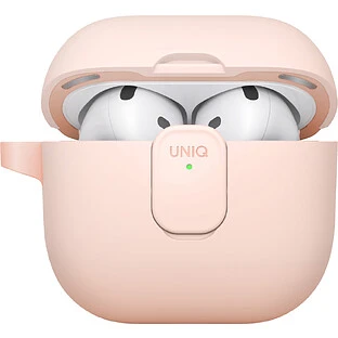 Чехол Uniq для Airpods 4/5 чехол CLYDE Lock case Pink