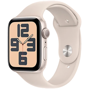 Apple Watch SE 2 (2024) GPS 44mm Starlight Aluminum Case with Starlight Sport Band - M/L Apple Watch SE 2 (2024) GPS 44mm Starlight Aluminum Case with Starlight Sport Band - M/L