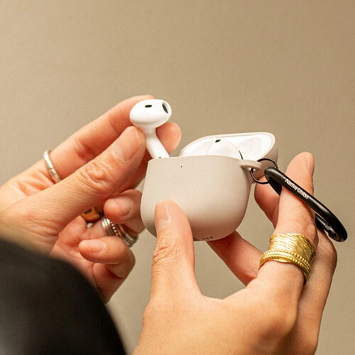 ACTIVE CASE, чехол защитный NATIVE UNION для AirPods 4, цвет: песчаник