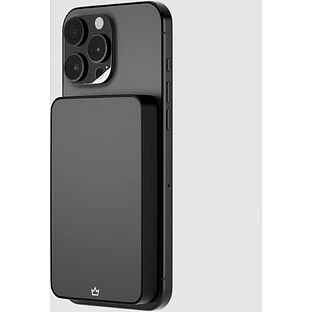 Аккумулятор внешний VLP Diamond Energy MagSafe, Qi2, 10000 mAh, USB-C, черный титан