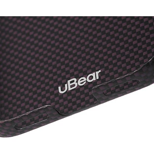 Чехол защитный uBear Supreme Case для iPhone 18 Pro Max, ультратонкий, материал Кевлар, MagSafe совместимый, бургунди (клетчатый)