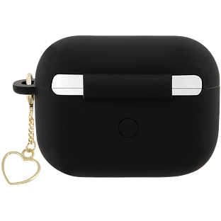 Чехол GUESS Silicone Script logo  Чёрный для AirPods Pro (Gen2)