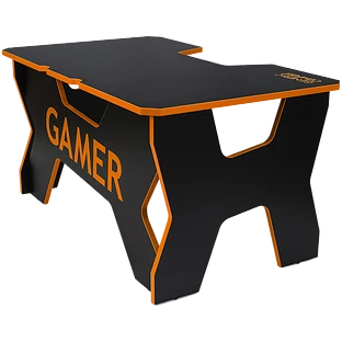 GENERIC COMFORT Gaming table Gamer2/DS/NO, Чёрный/Оранжевый
