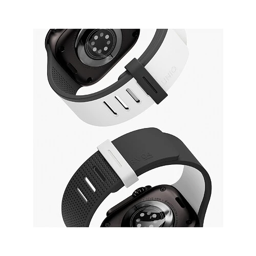 Uniq для Apple Watch 49/46/45/44 mm ремешок Revix IV reversible Magnetic Mist Grey/Black