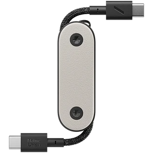 POCK-C-SAN-NP POCKET CABLE -C TO C SANDSTONE, брелок с зарядным кабелем, серый POCK-C-SAN-NP POCKET CABLE -C TO C SANDSTONE, брелок с зарядным кабелем, серый