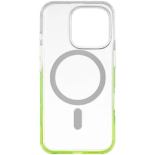 Чехол защитный uBear Fusion Mag Case iPhone 16 Pro, лайм Чехол защитный uBear Fusion Mag Case iPhone 16 Pro, лайм